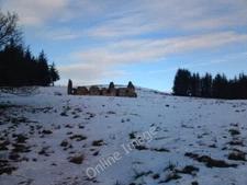 Photo 6x4 Farmstead on Harbottle Crag This disused abandoned Farmstead lo c2010