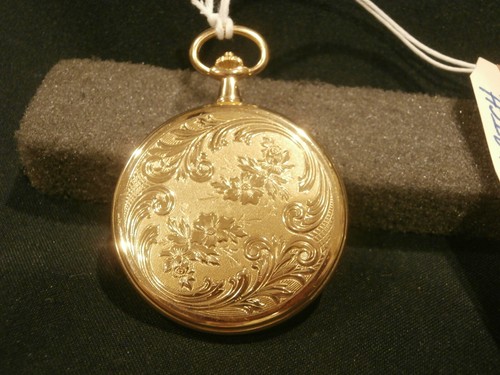 COLIBRI CALENDAR MOON PHASE POCKET WATCH SWISS MADE - Picture 6 of 6