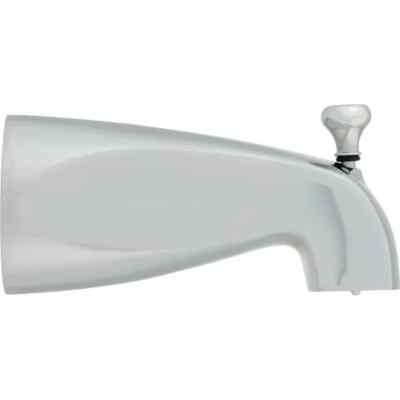 HD Supply Part # 425225 Chrome with Diverter Tub Spout Cast Brass 1/2'' FIP