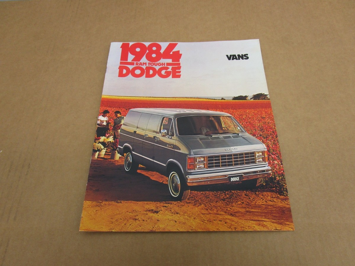 1984 Dodge Ram Van B150 B250 B350 sales brochure literature 12