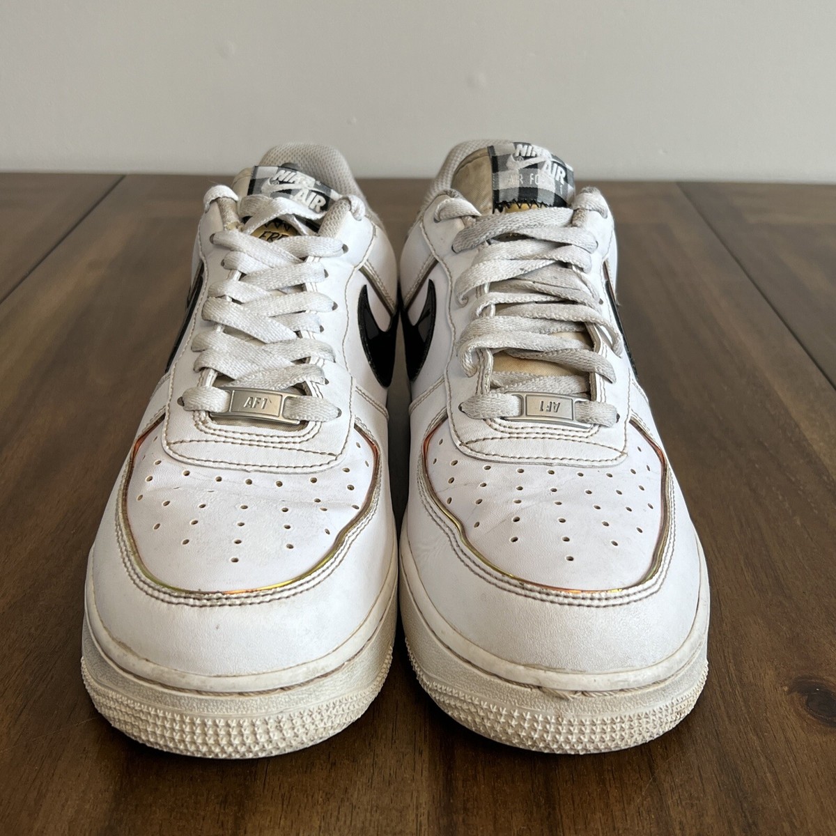 Nike Air Force 1 '07 LV8 Low Fresh White Black Crimson Nike Air Force 1 '07 LV8 Low Fresh White Black Crimson