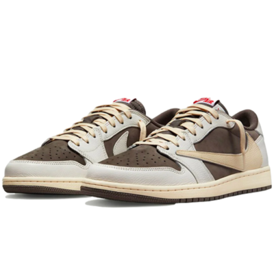 Travis Scott × Nike Air Jordan1 Low 15cm Nike Air Jordan 1 Low x Travis Scott Reverse Mocha | eBay