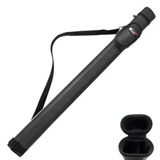 GSE 1x1 Hard Billiard Pool Cue Case Holds 1 Butts/1 Shafts (5 Colors Available)