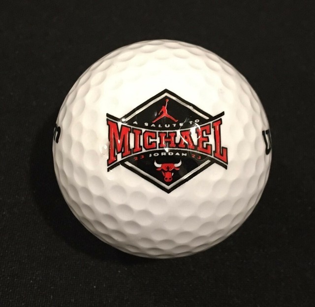Michael Jordan Golf Ball By Wilson from his Salute/1st Retirement Event