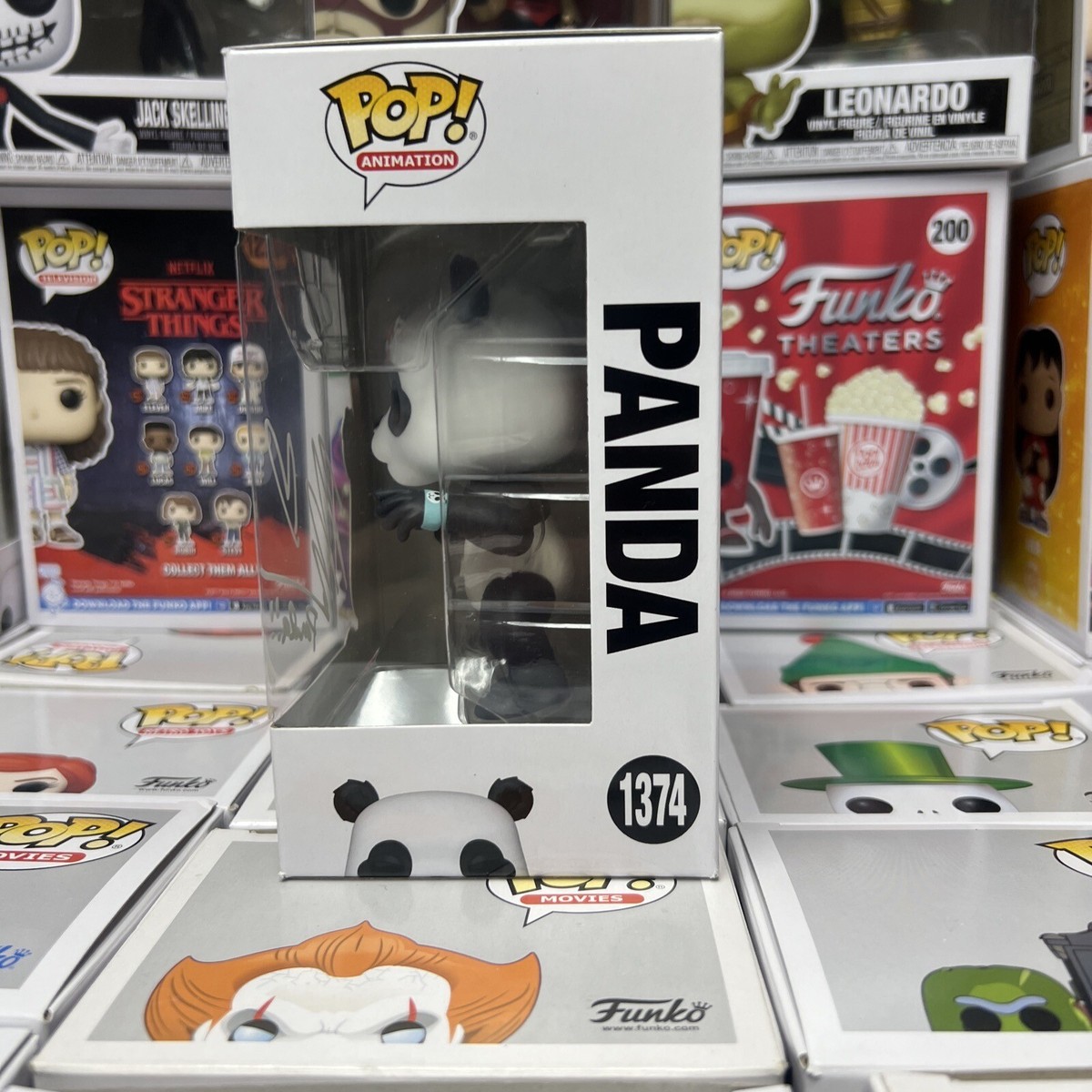 FUNKO POP! ANIMATION: Jujutsu Kaisen -Signed Panda #1374 w