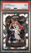 Christian Braun Prizm Ice RC PSA 9 (#223) 2022/23