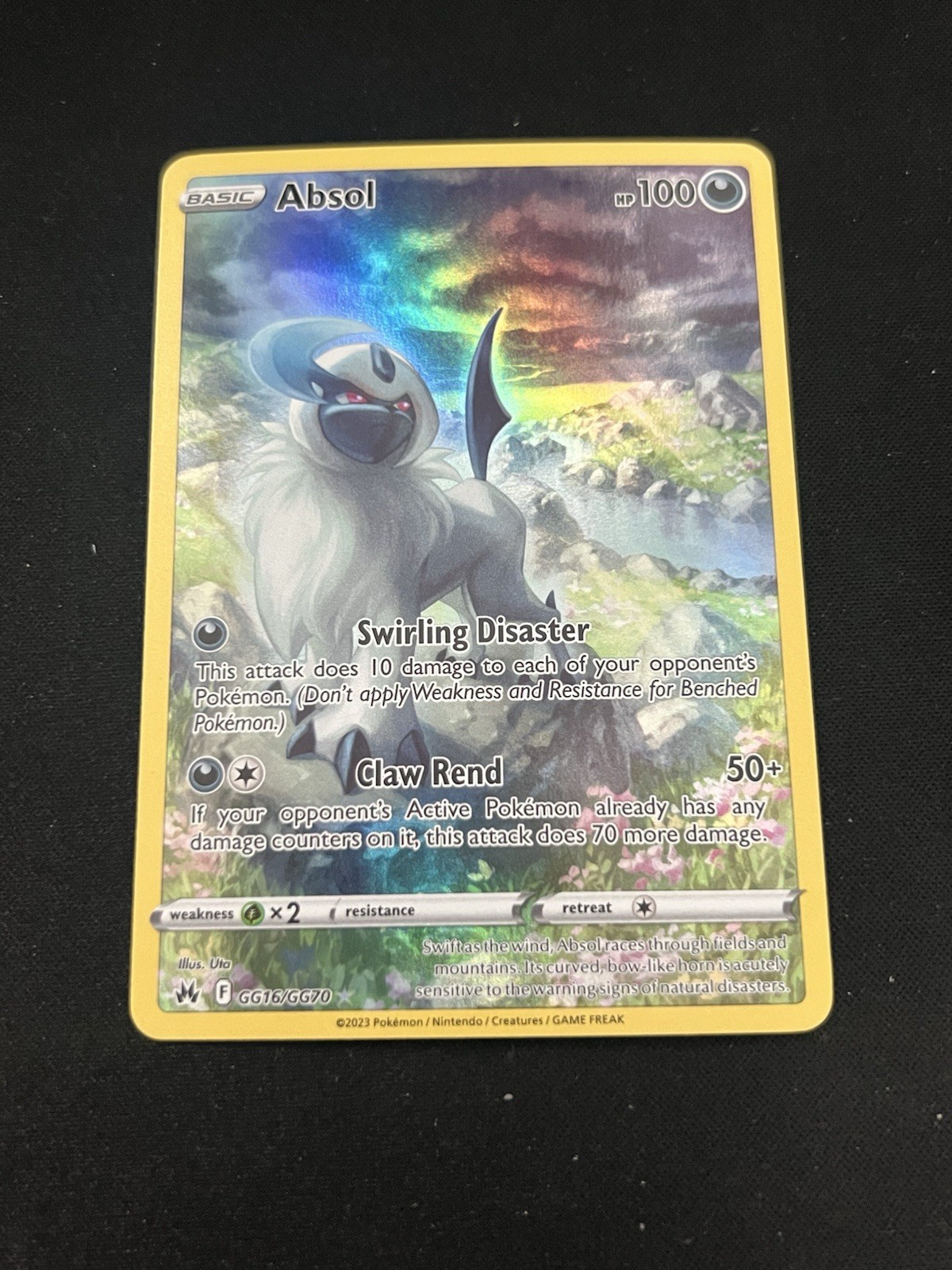 Absol GG16/GG70 Crown Zenith Galarian Gallery - Pokemon TCG Card