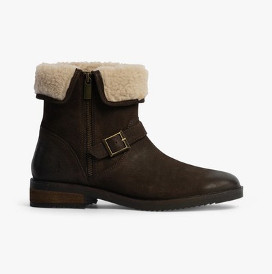 Hush Puppies TYLER Damen Stiefel mit Warmfutter und Reißverschluss