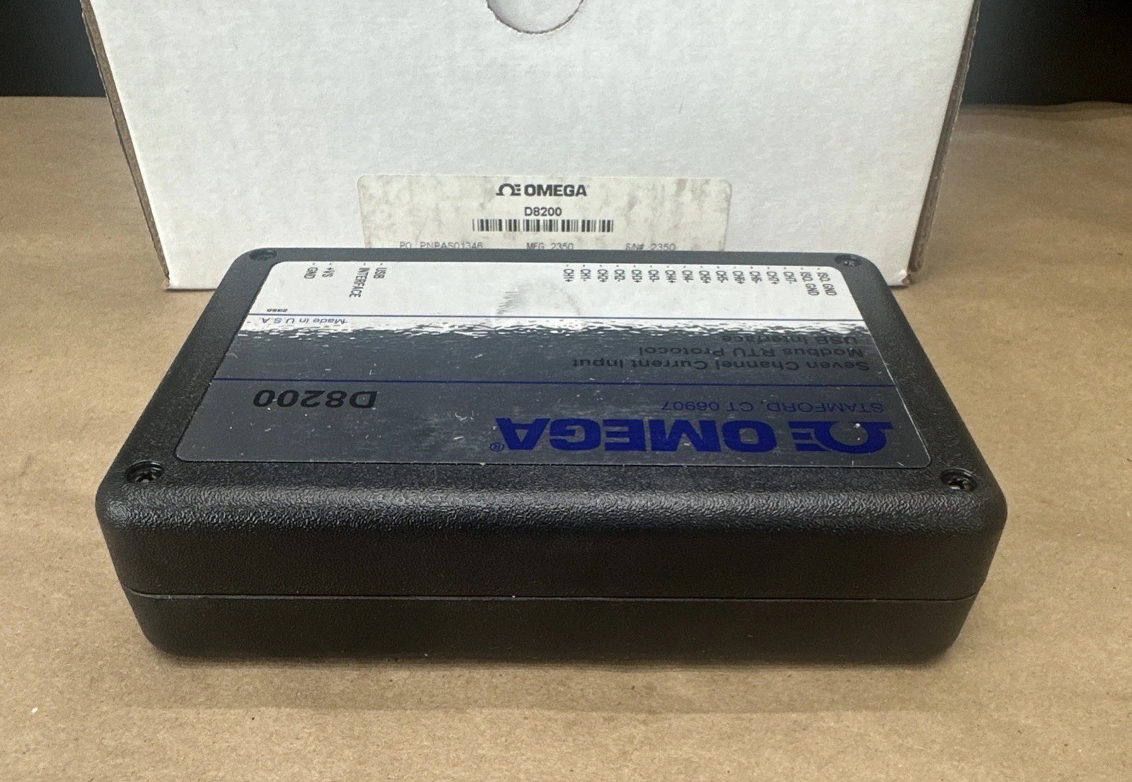 NEW OPEN BOX- Omega D2800 Data Acquisition Device - 7 Channel || WARRANTY! 🇺🇸