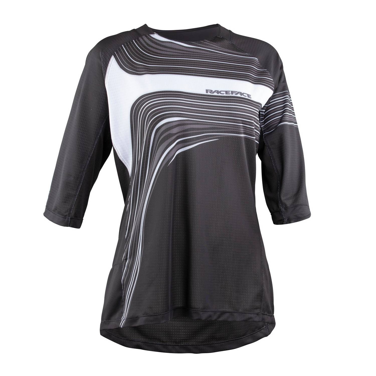 Женская майка Race Face Khyber Womens ¾ с коротким рукавом 2021 Concrete M