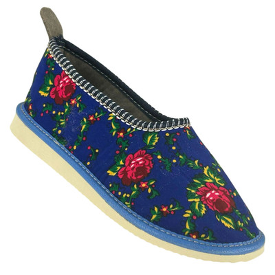 Hausschuhe mit Absatz Bequeme Schuhe mit Highlander-Muster 39