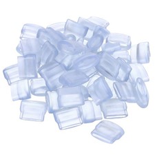 50Pcs 21x15x11mm Plastic Kitchen Sink Rack Feet Sink Protective Feet Clear