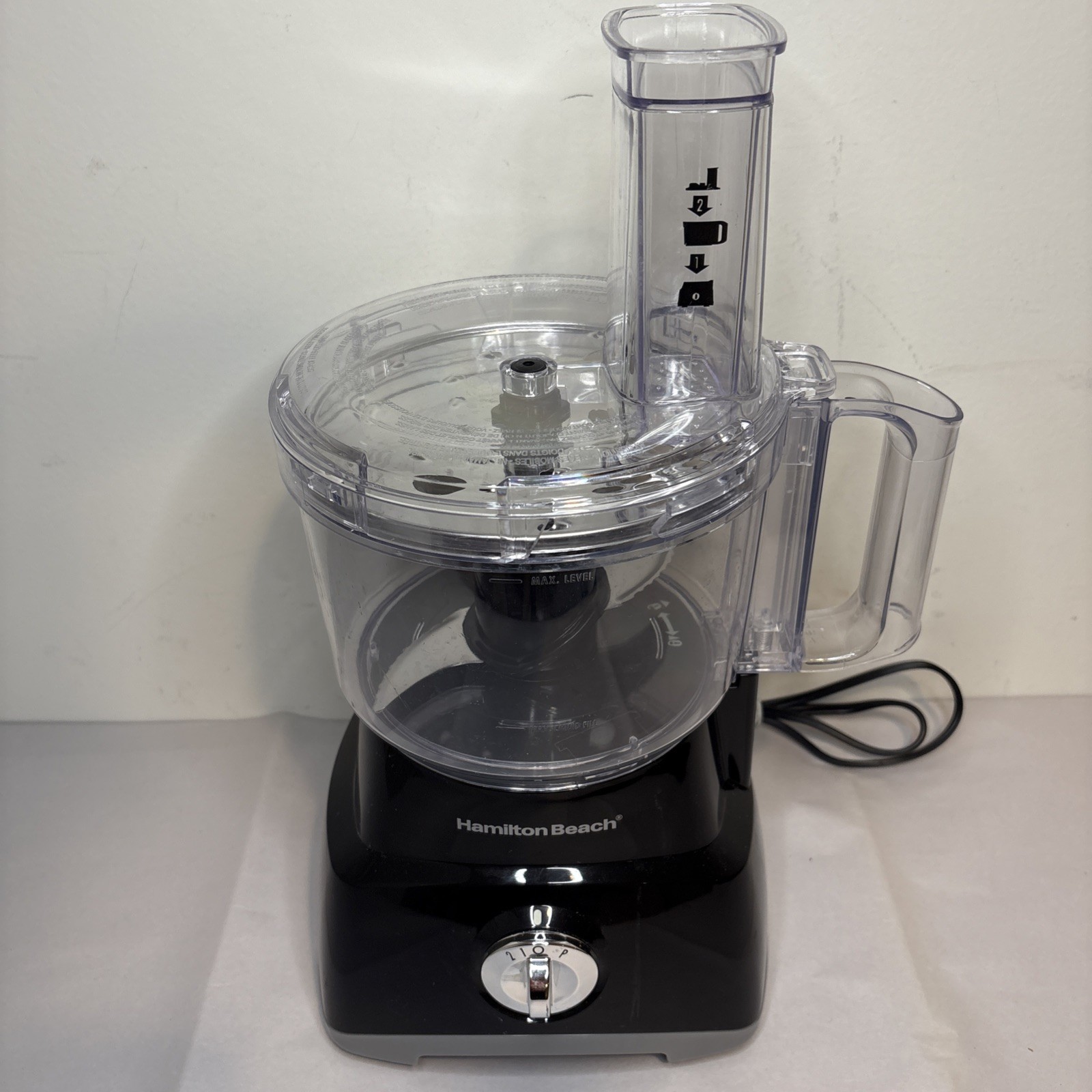 Hamilton Beach 8 Cup/2 Speed Food Processor Model# 70740 Use