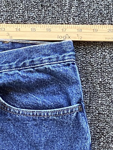 Wrangler Jeans Uomo Taglia 35X30 Abbigliamento da Lavoro Utility Cowboy Stile Rodeo 96501MR - Foto 6 di 13