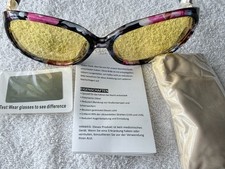 Nachtsichtbrille für Damen - Nachtfahrbrille für Autofahrer Design lässig modern