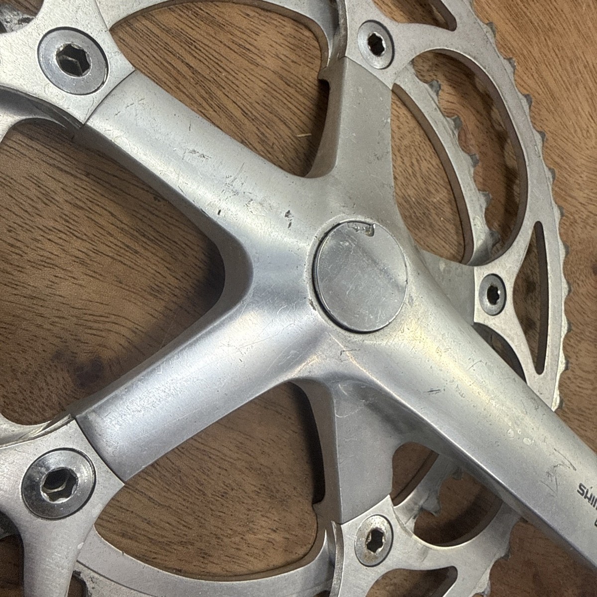 SHIMANO 600 FC-6400 Kurbelset 52 - 42 Zähne 170 mm - Der Ritzler