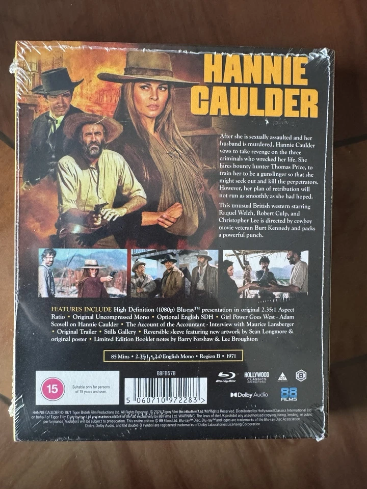 HANNIE CAULDER (1971) LIMITED COLLECTOR’S SPECIAL EDITION BLU RAY - Image 2 of 4