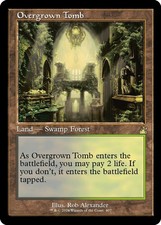 Overgrown Tomb (Retro Frame) - Foil NM MTG Ravnica Remastered