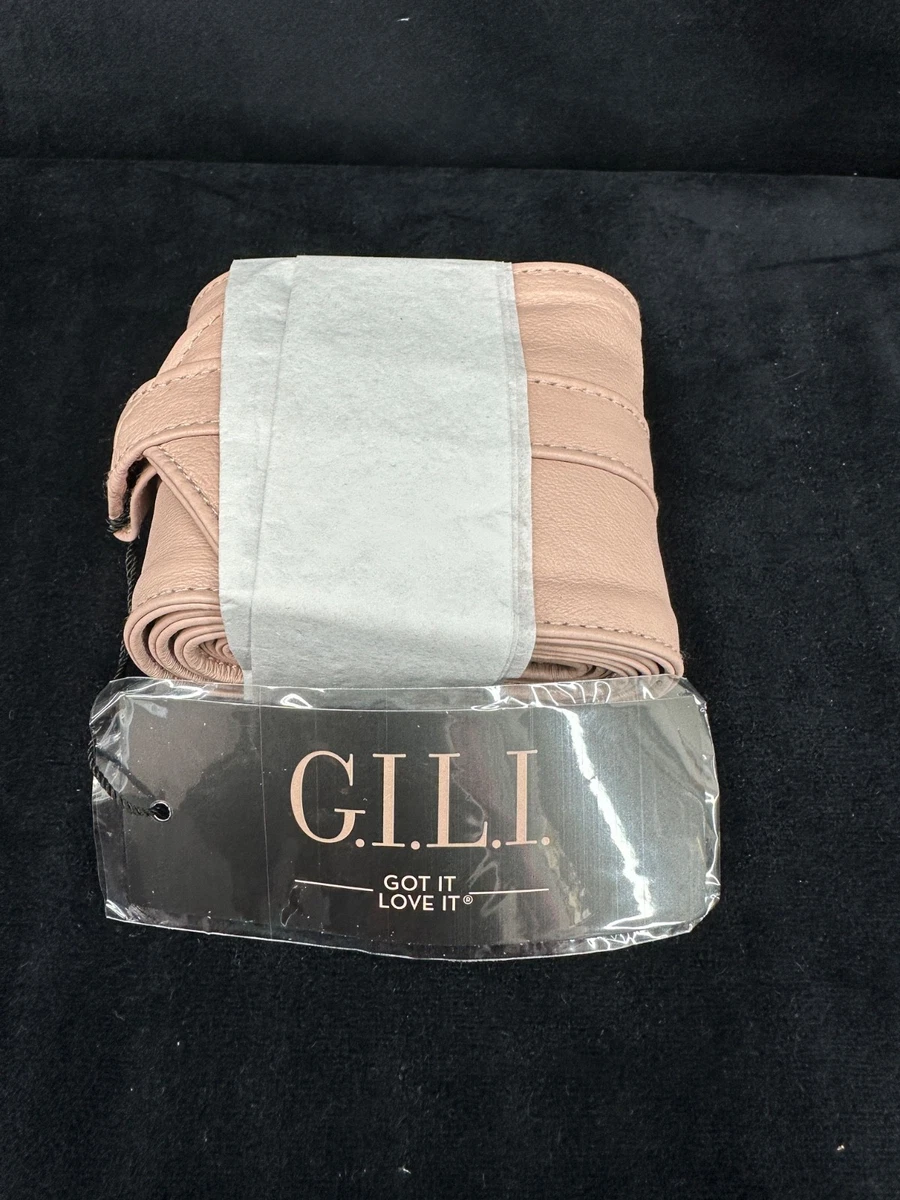 G.I.L.I. Got It Love It Leather Obi Wrap Belt/2 Layers/Cognac/Size M/L/NEW! G.I.L.I Belts for Women for sale | eBay main image 2