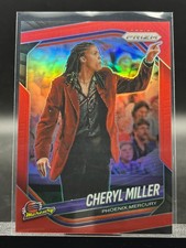 2025 Panini Prizm WNBA Cheryl Miller #134 True Red /299
