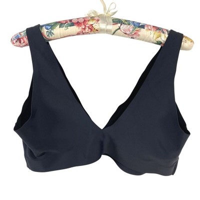 Parade Womens Seamless Universal Support Lift Plunge Bralette sx XL Black Comfy