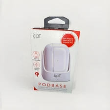 iJoy PodBase Wireless Charger For Pod Gen 2 & 3 & Pod Pro, Type C, Qi
