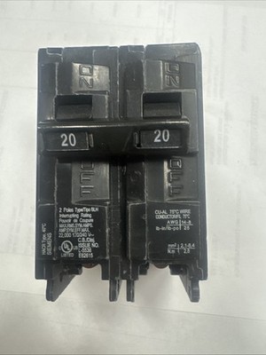 Siemens B220H 2 Pole 20A 22kA 120/240V Bolt-On BLH Circuit Breaker