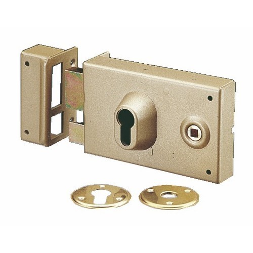 Serrure en applique VACHETTE 7416 gauche pour remplacer un verrou horizontal