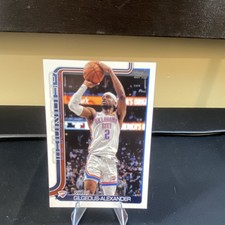Topps 2025-26 Shai Gilgeous-Alexander #115 Oklahoma City Thunder Card
