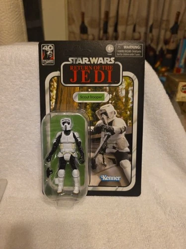 KENNER STAR WARS RETURN OF THE JEDI 40th ANNIVERSARY BIKER SCOUT