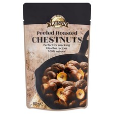 Trustin Foods | Peeled Roasted Chestnuts 80g | 6 x 80g