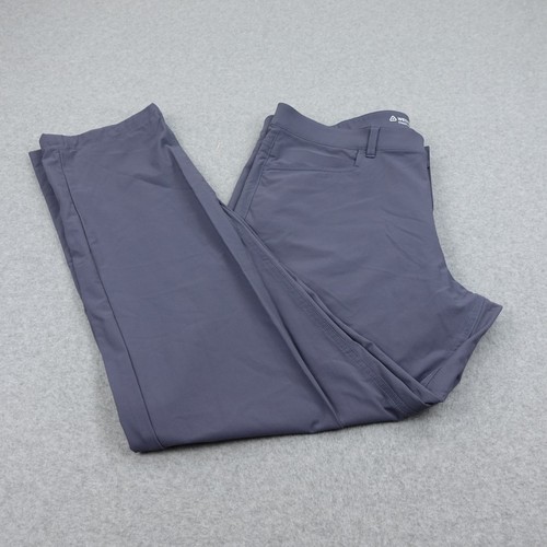 Western Rise Classic Fit Pants Lightweight Travel Gray Mens 36x32/34 Stretch