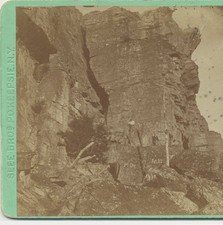 Rocky Cliffs at Lake Mohonk, c1870, New Paltz, New York