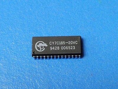 (4 PCS) CY7C185-20VC CYPRESS Standard SRAM, 8KX8, 20ns, CMOS, SOJ-28