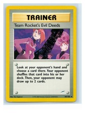 Team Rocket's Evil Deeds Unlimited 103/105 Uncommon 2002 Neo Destiny LP on eBay