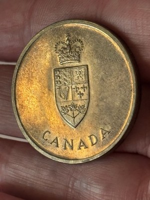 1867-1967 Canada Confederation Silver Medal 100 Year Anniversary