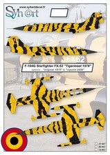 Syhart Decalcomania 32-067 1:32 F-104G Starfighter FX-52 'Tigermeet 1978' 31mq