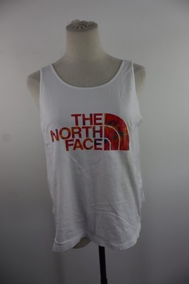 THE NORTH FACE JERSEY TANK TOP WOMEN SIZE L WOMAN CASUAL VINTAGE T-SHIRT LOGO