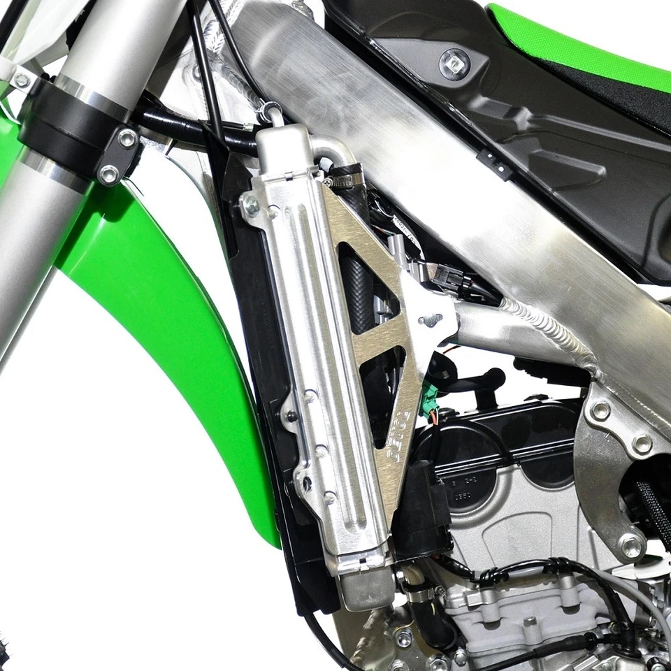 Kit de soporte de radiador de carreras para 13-16 Kawasaki KX250F Devol 0122-2501 Foto 2 de 3