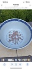 Antique Huge Red Dragon Bowl ALAN HARTMAN PROVENANCE Qianlong Mark And Of Period — photo 2