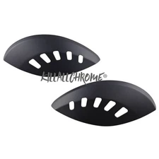 Fits Fiat Abarth 500 Matt Black Angry Evil Eye Covers 500 595 695 ABS Plastic 