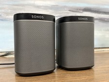 SONOS PLAY:1 Wireless Smart Speakers - Black ...