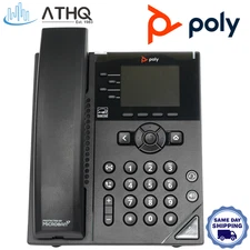 Polycom VVX 250 4-Line Gigabit IP VoIP Desk Phone PoE Office Business HD Voice