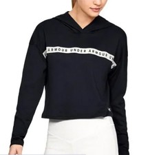 Under Armour Women's UA Armour Plus 1/2 Zip Crop Fleece Hoodie — listing 2