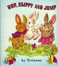 HOP, SKIPPY, AND JUMP; WHITMAN TELL-A-TALE, HARDCOVER, 1947, NEVER OPENED!