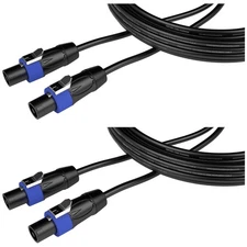 Gator Cableworks Composer Series Speaker Cable (2 Pack) - 10 foot
