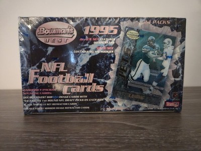 1995 BOWMANS BEST FOOTBALL FACTORY SEALED HOBBY BOX!!