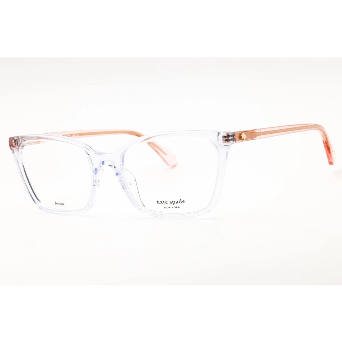 KATE SPADE Eyeglasses KSZELDA-IWB-50 Size 50/17/oval BRAND NEW W CASE Las mejores ofertas en Marco de Plástico Rosa Oval Marcos de  main image 2