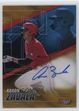 2021 Bowman's Best of Gold Refractor 43/50 Aaron Zavala #B21-AZ Auto 1py9