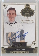 2019 Upper Deck The Cup Rookie Class of 2020 Gold Foil 32/75 Cody Glass Auto 3y4